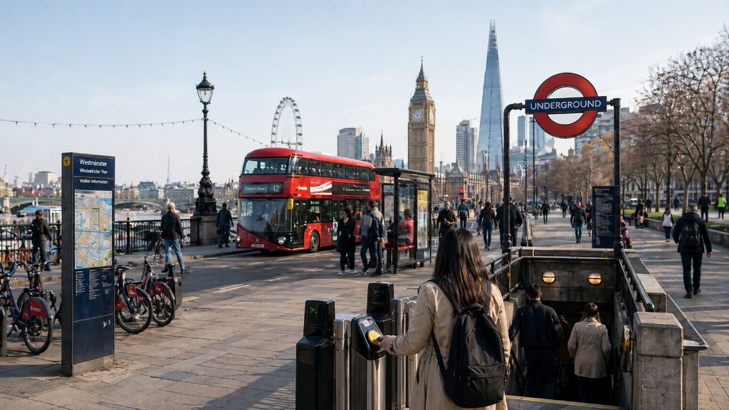 Using Oyster and contactless transport in central London
